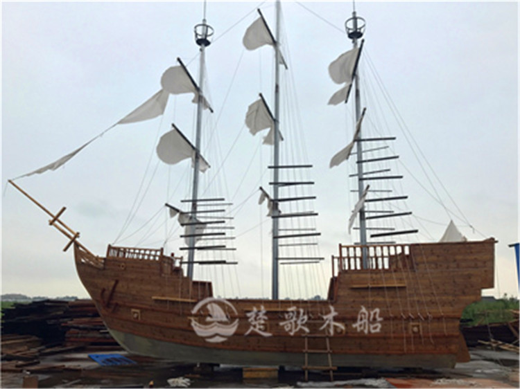 广东11米海盗木船